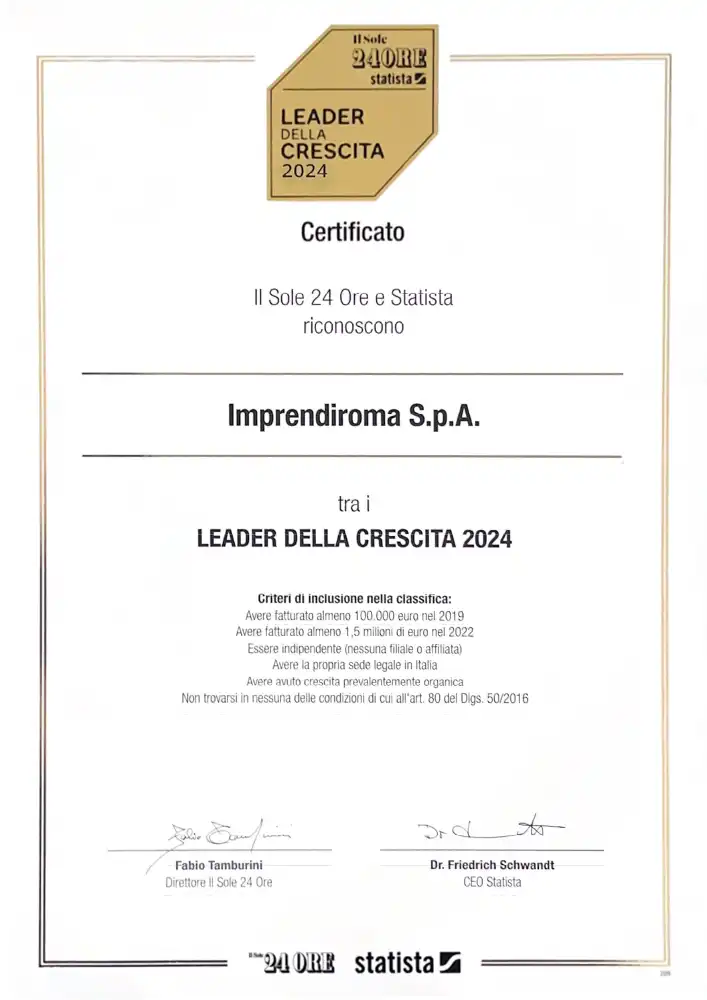 Leader Crescita 2024